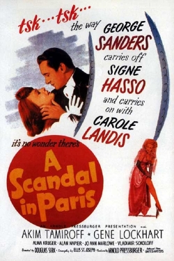 Watch free A Scandal in Paris Movies